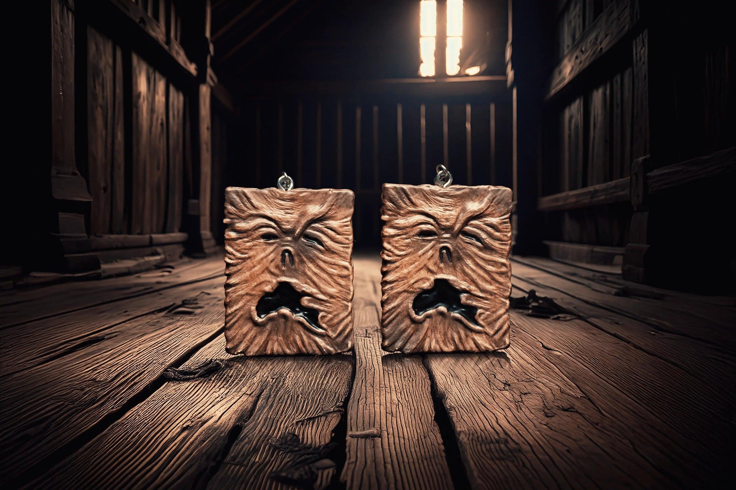 Earrings - Grim Reliquary