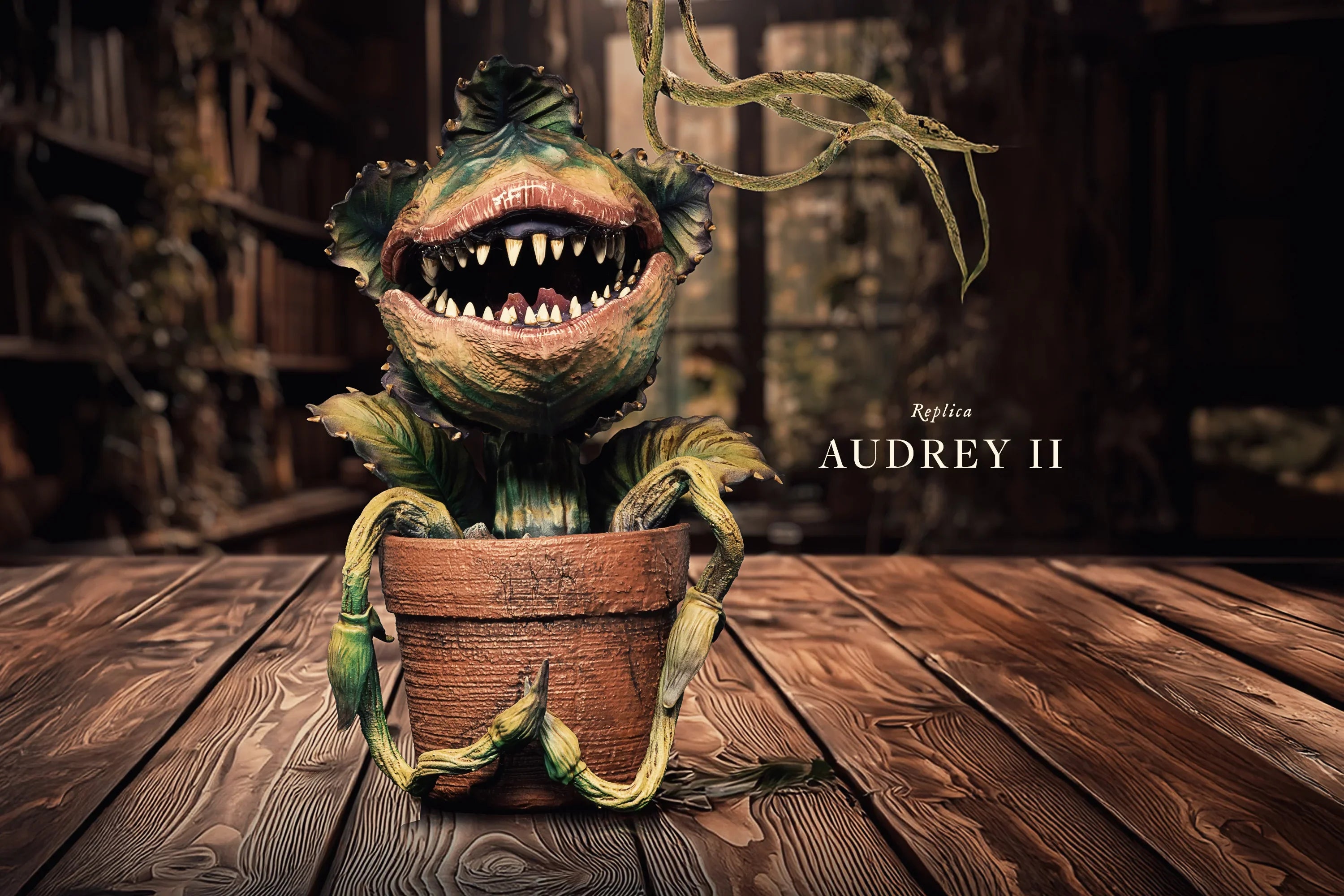 little house of horrors plant Handmade Audrey II Plant Inspired by Little Shop of Horrors