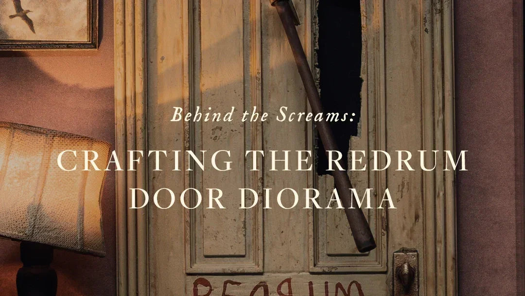 Behind the Screams: Crafting the Redrum Door Diorama