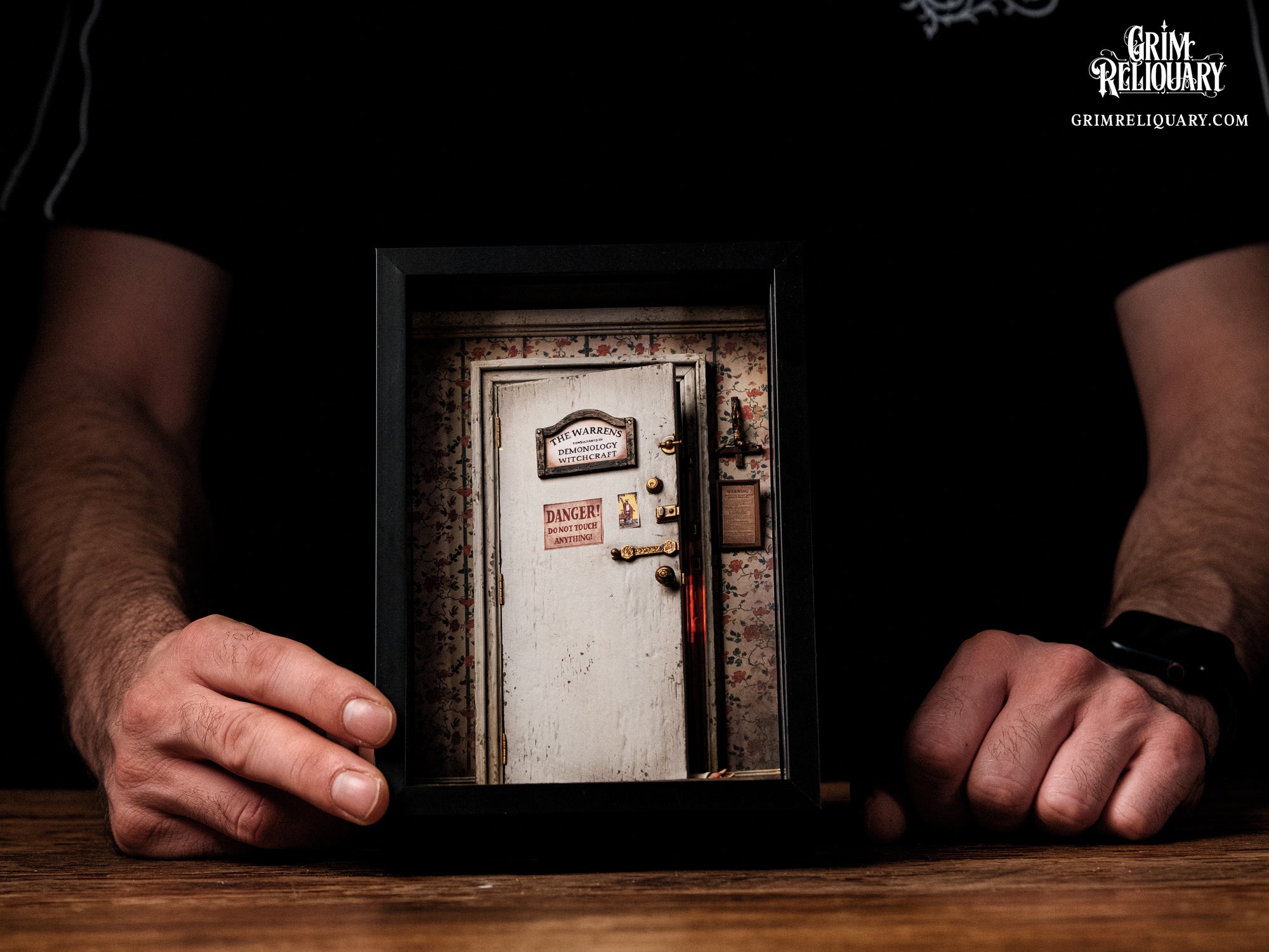 Warren Door Framed Diorama
