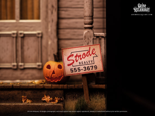 Michael Myers Door Framed Diorama