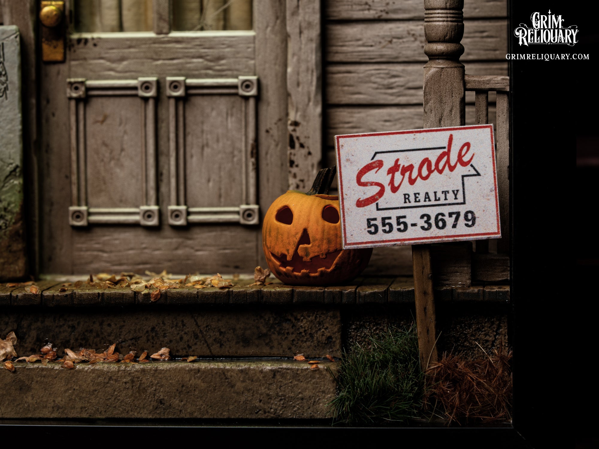 Michael Myers Door Framed Diorama