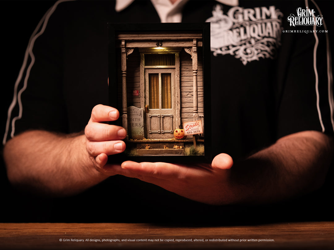Michael Myers Door Framed Diorama