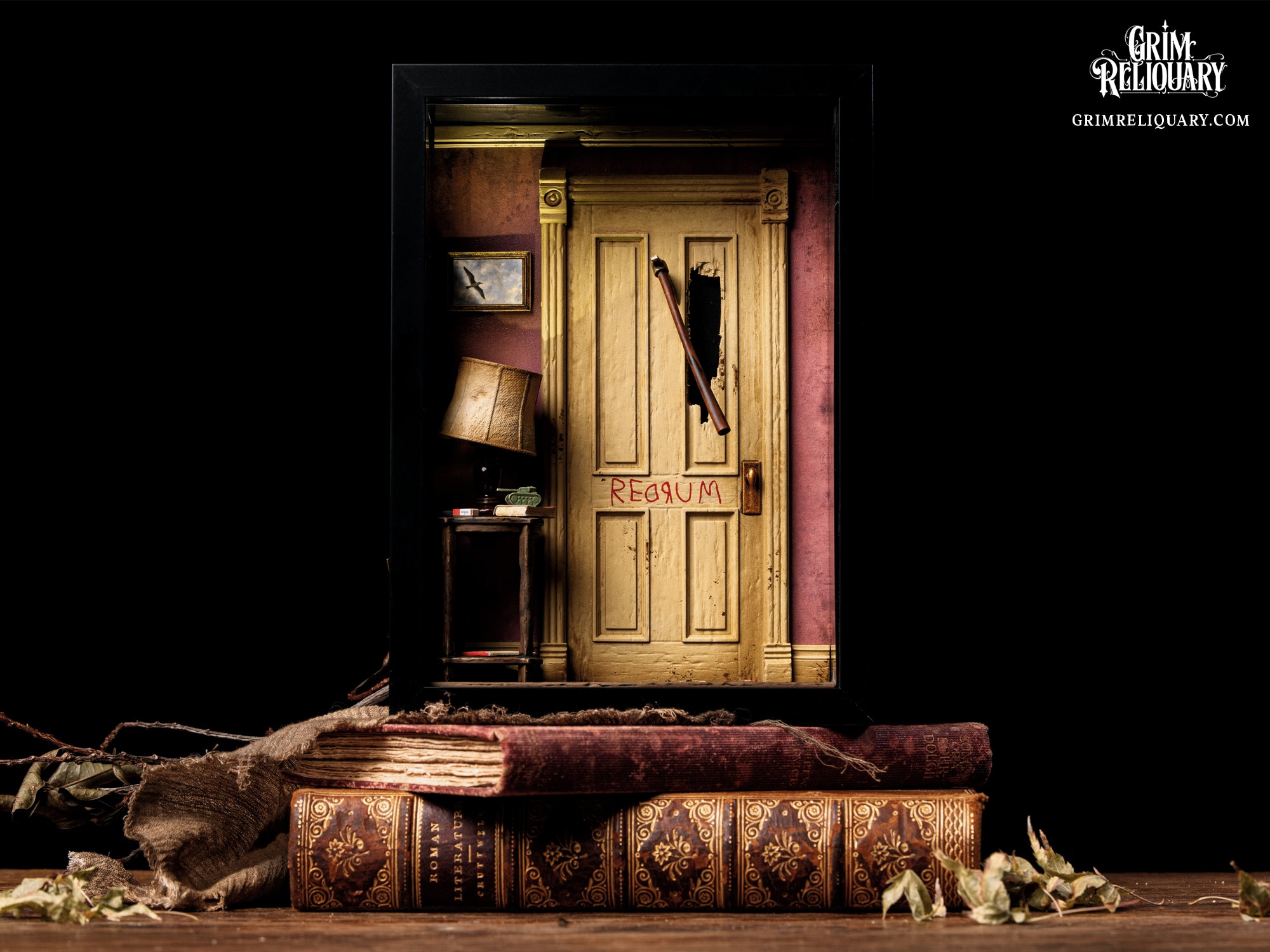 Redrum Door Framed Diorama