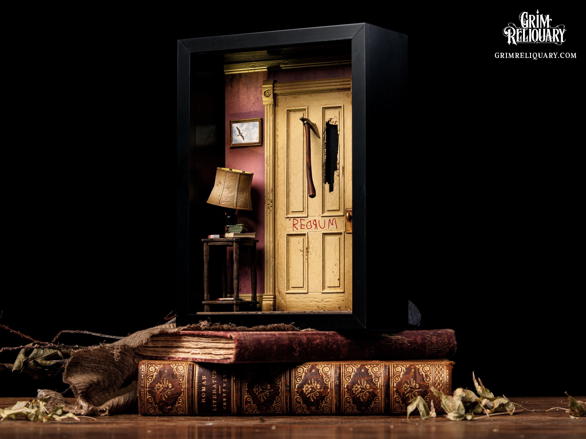 Redrum Door Framed Diorama
