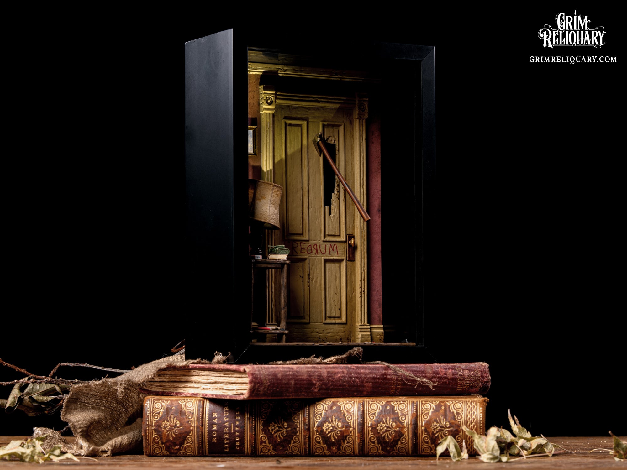 Redrum Door Framed Diorama