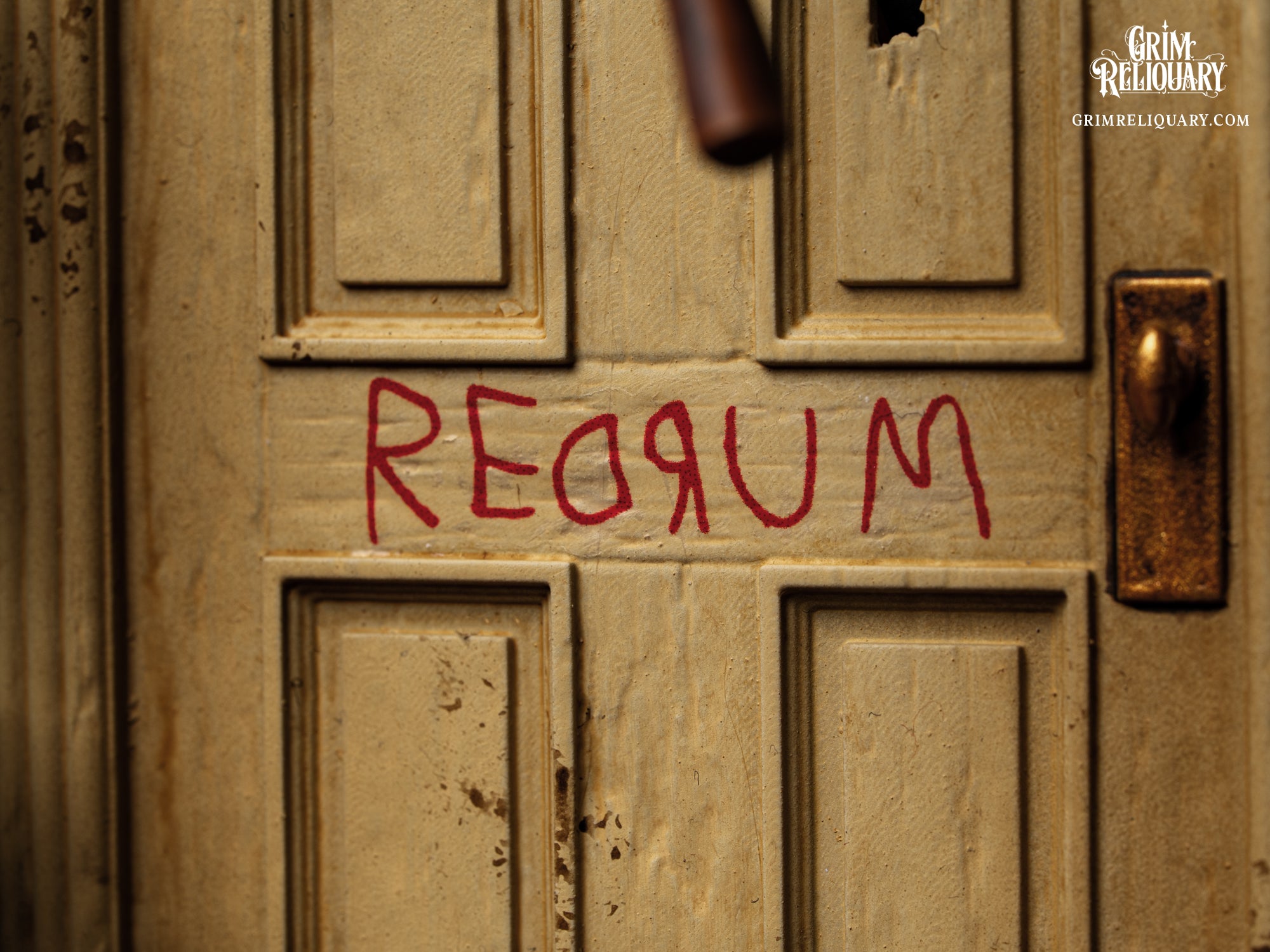 Redrum Door Framed Diorama