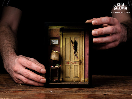 Redrum Door Framed Diorama