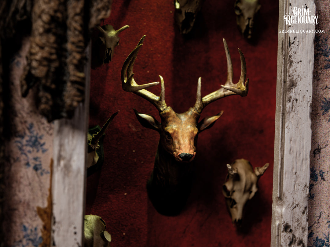 Leatherface Door Framed Diorama