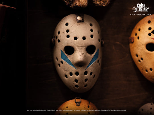 Jason Voorhees Mask Collection Framed Display