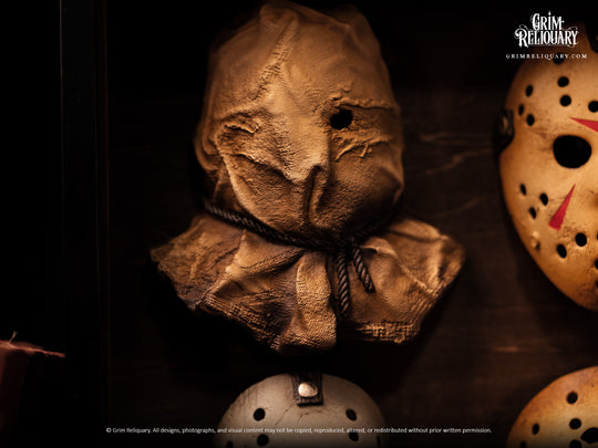 Jason Voorhees Mask Collection Framed Display