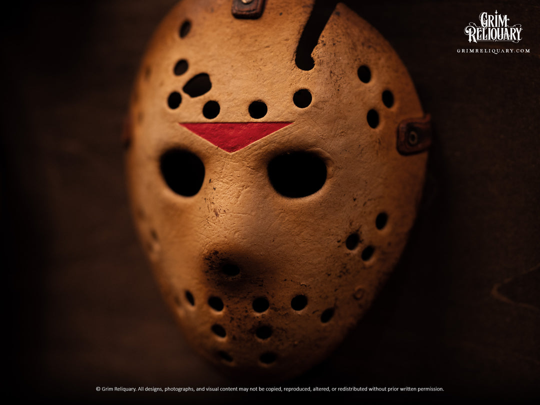 Jason Voorhees Mask Collection Framed Display