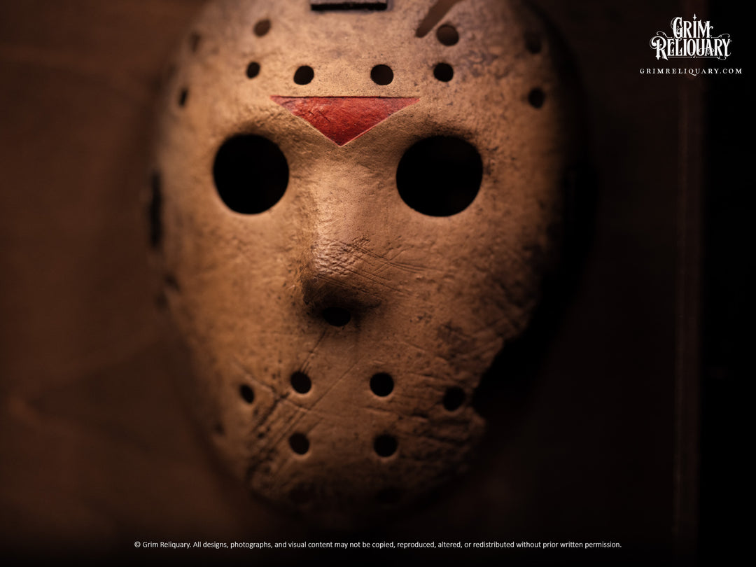Jason Voorhees Mask Collection Framed Display