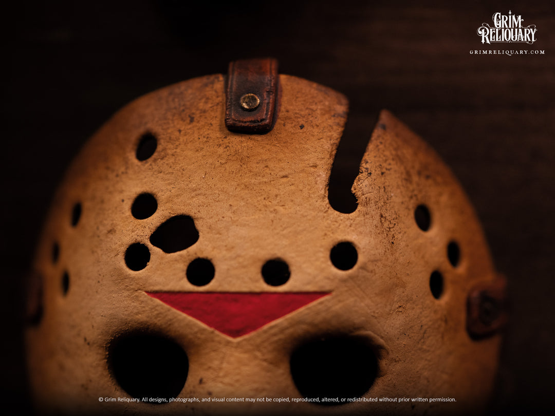 Jason Voorhees Mask Collection Framed Display