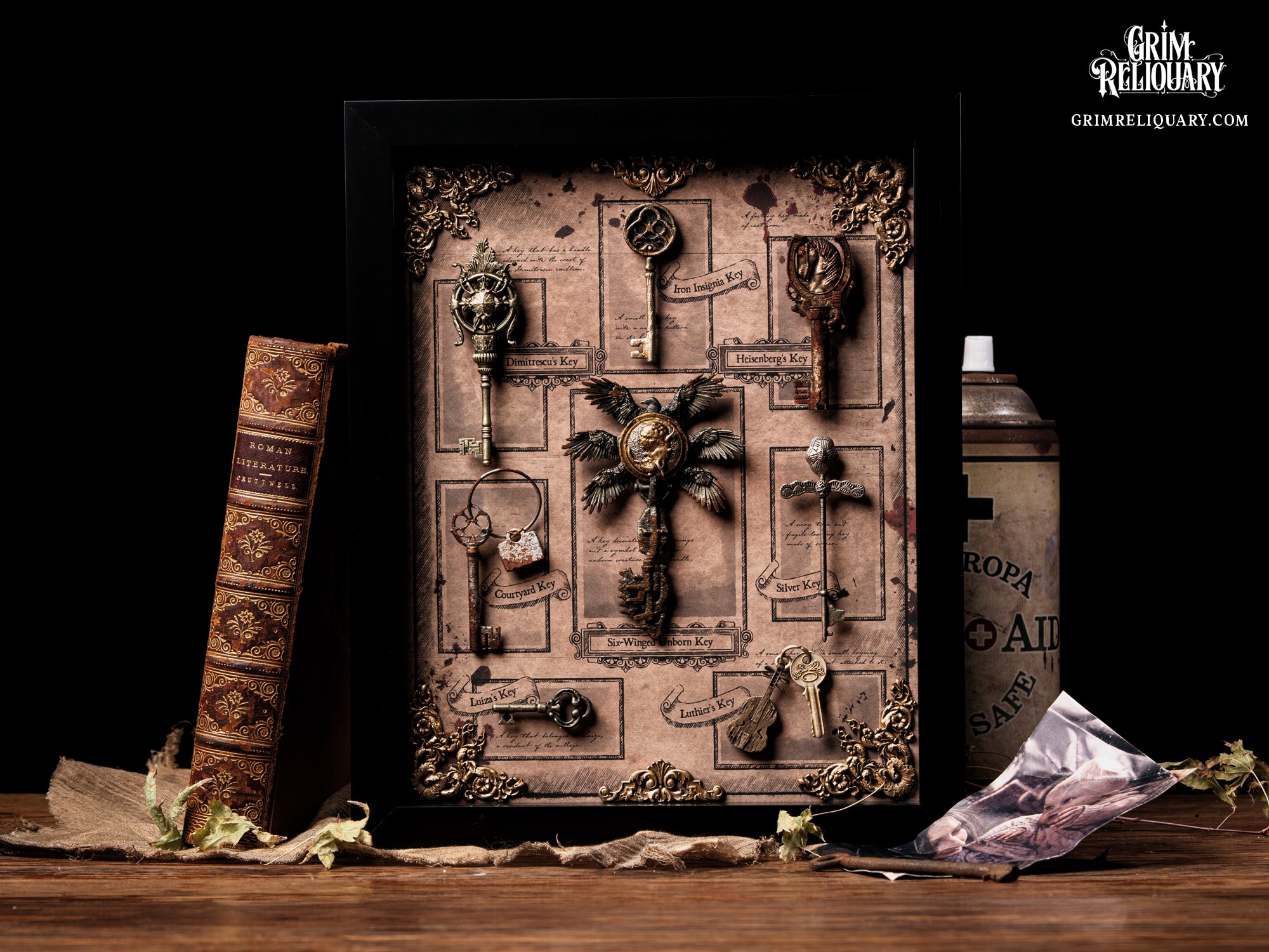 Village Key Collection Framed Display