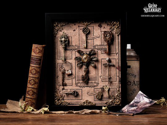 Village Key Collection Framed Display