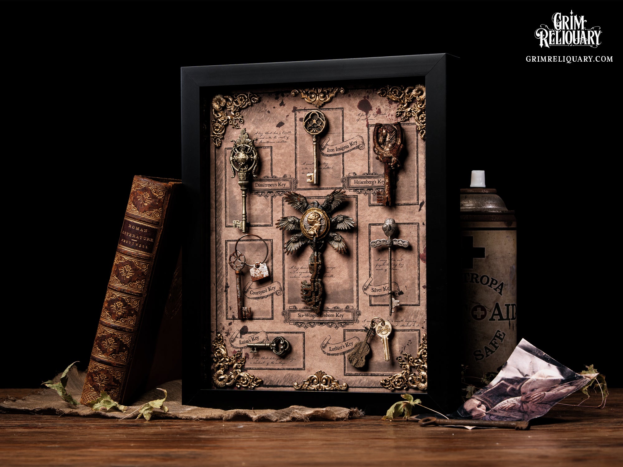 Village Key Collection Framed Display