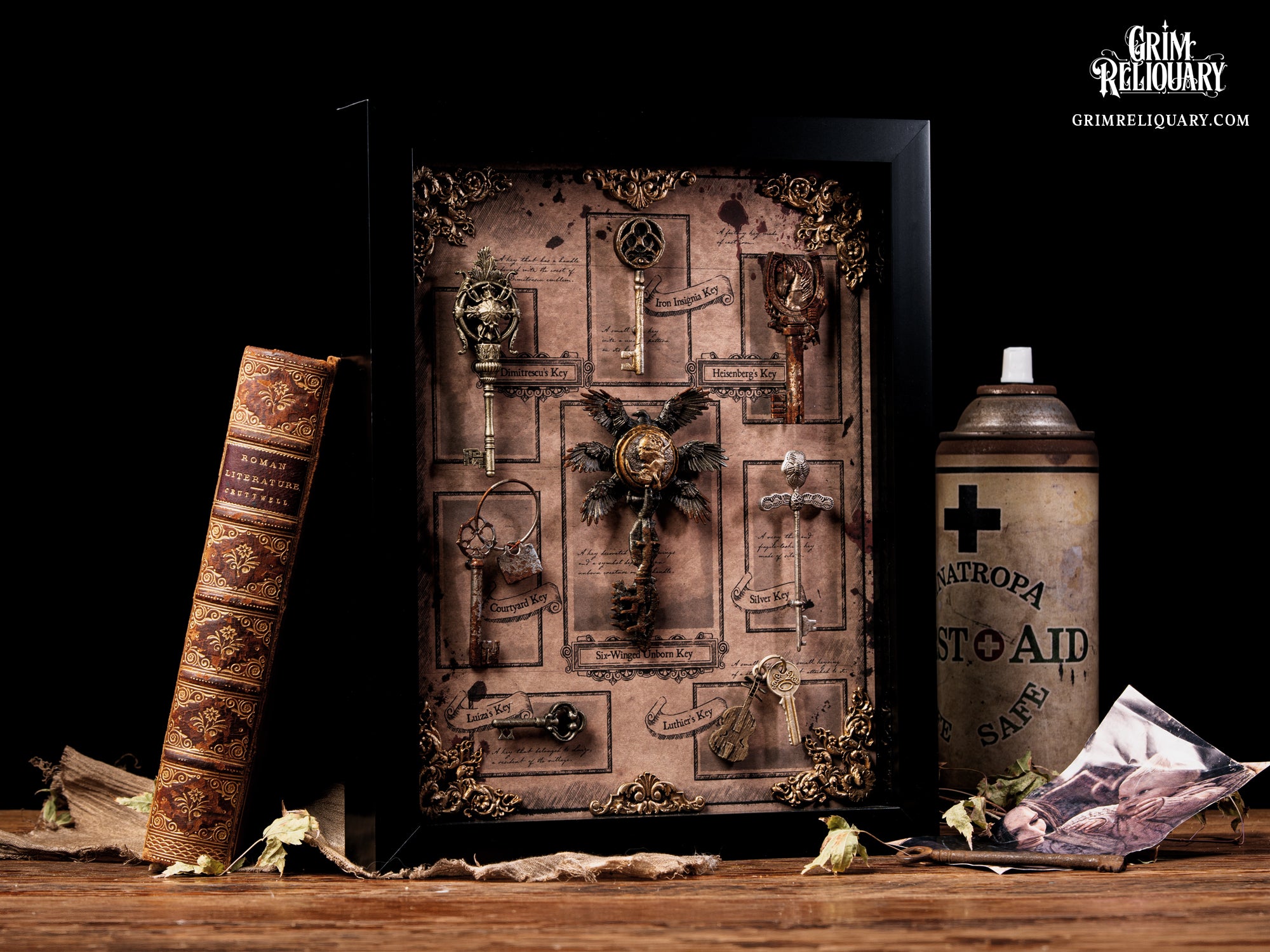 Village Key Collection Framed Display
