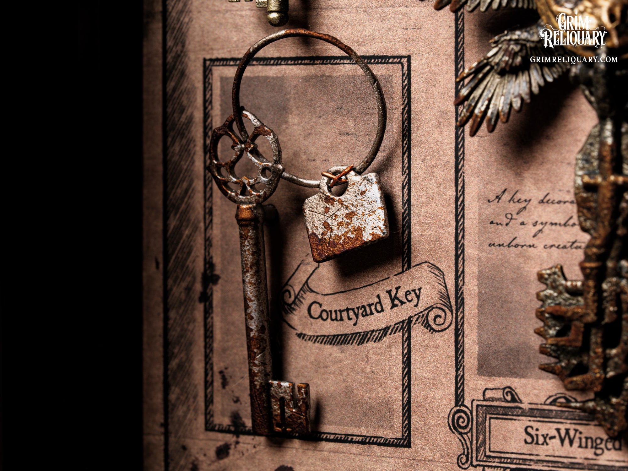 Village Key Collection Framed Display