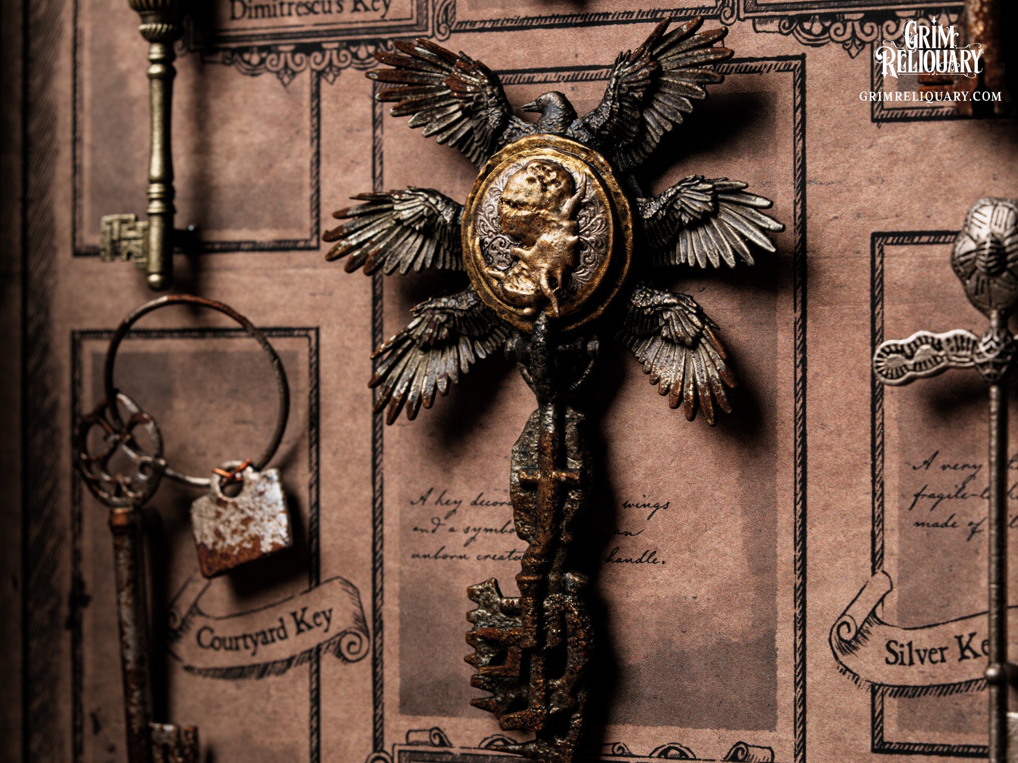 Village Key Collection Framed Display