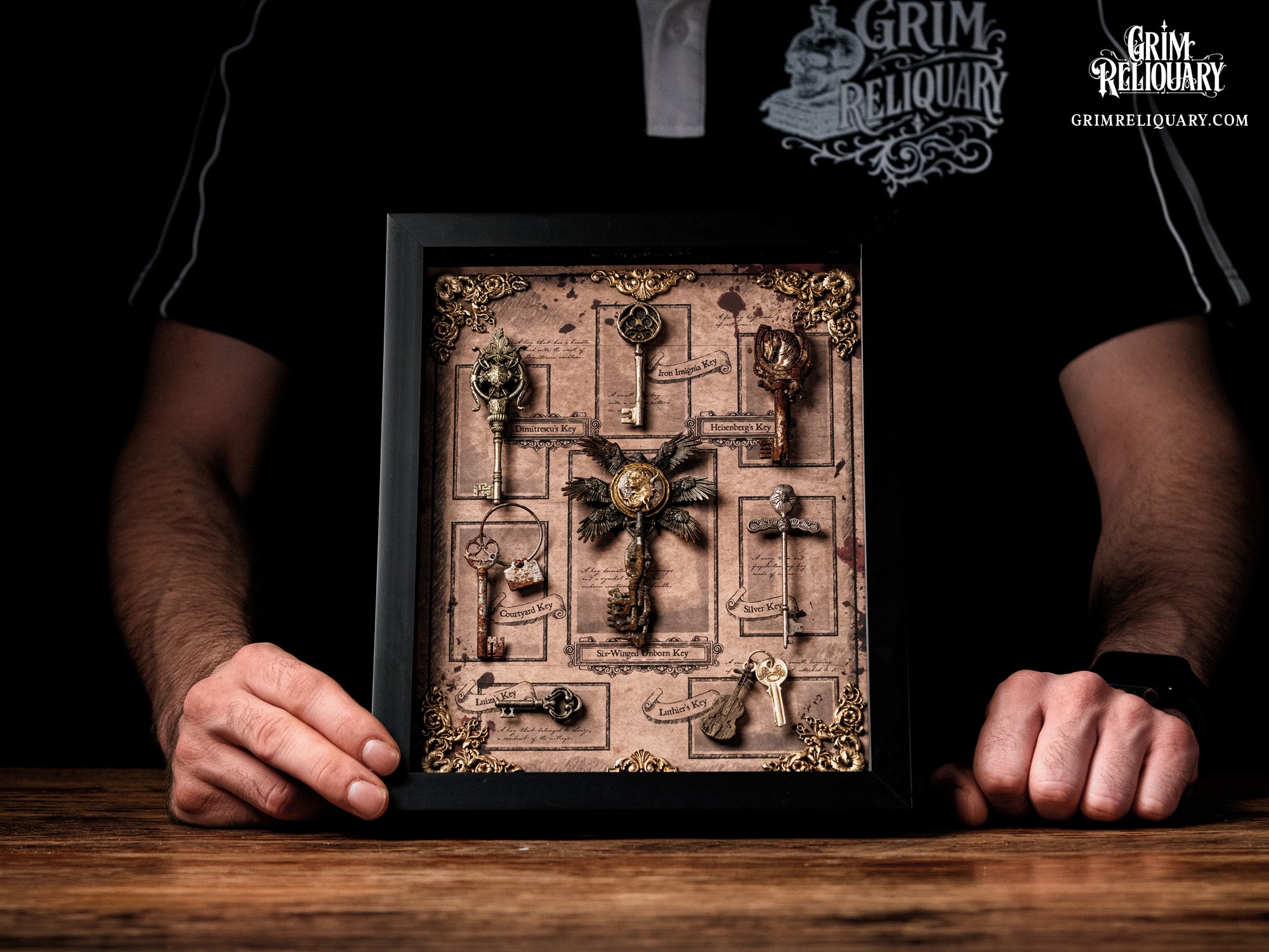 Village Key Collection Framed Display