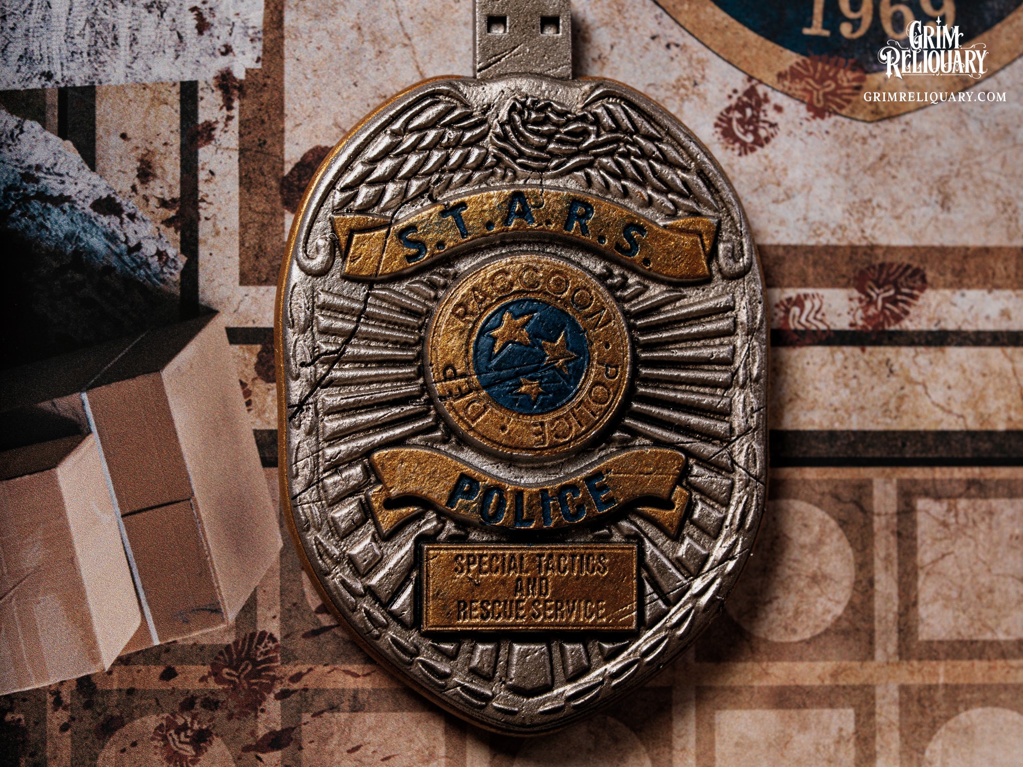 R.P.D. Key Collection Framed Display