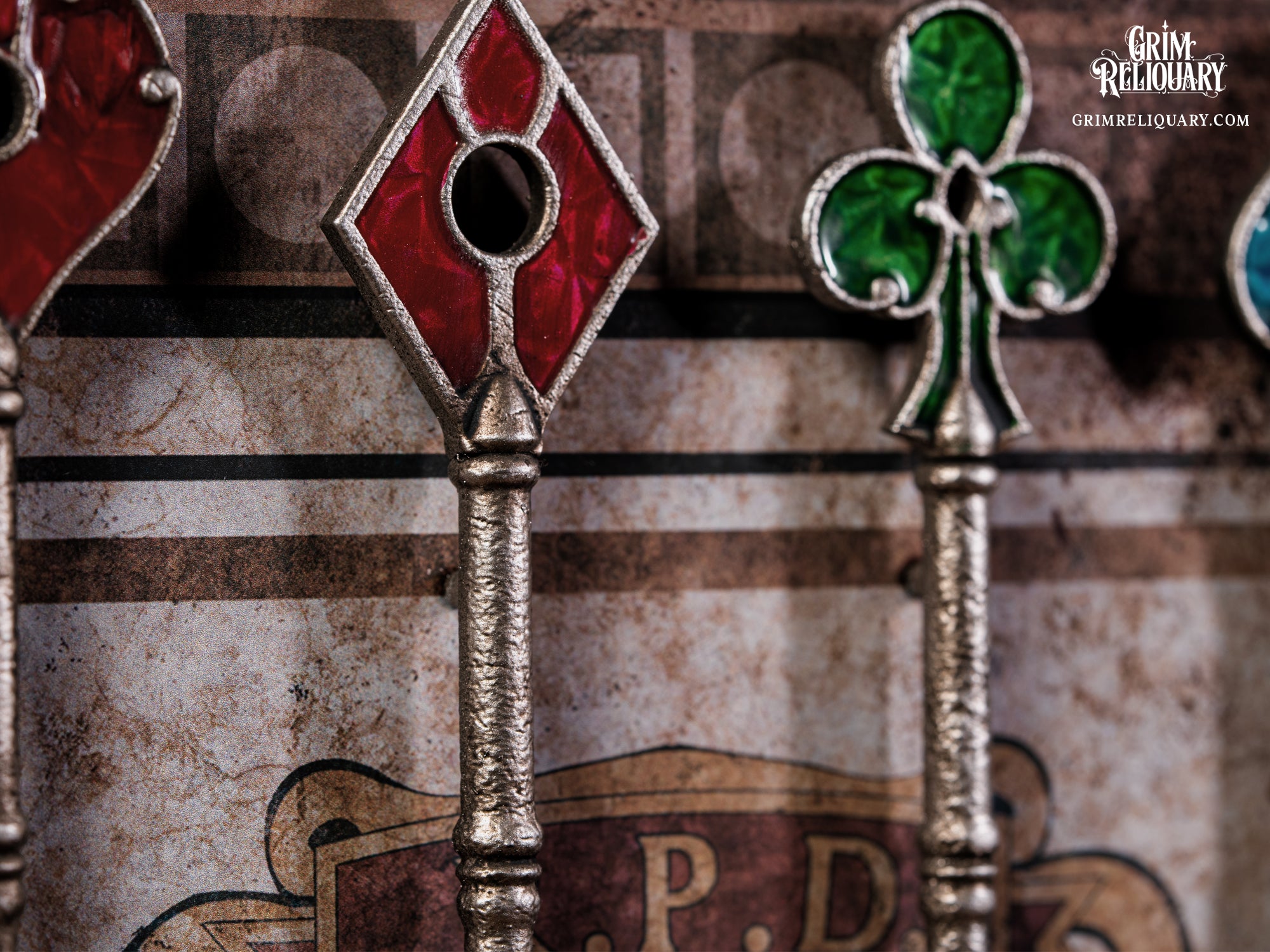 R.P.D. Key Collection Framed Display