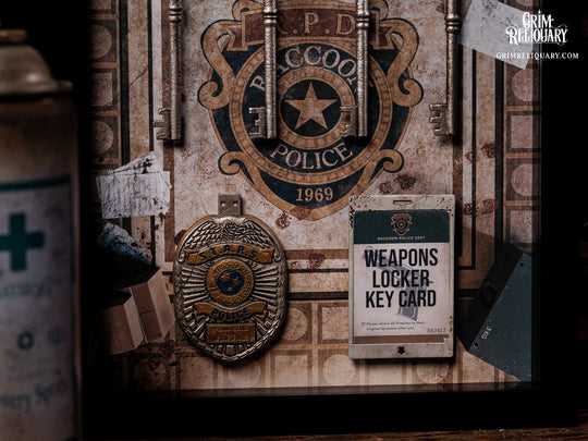 R.P.D. Key Collection Framed Display
