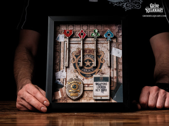 R.P.D. Key Collection Framed Display