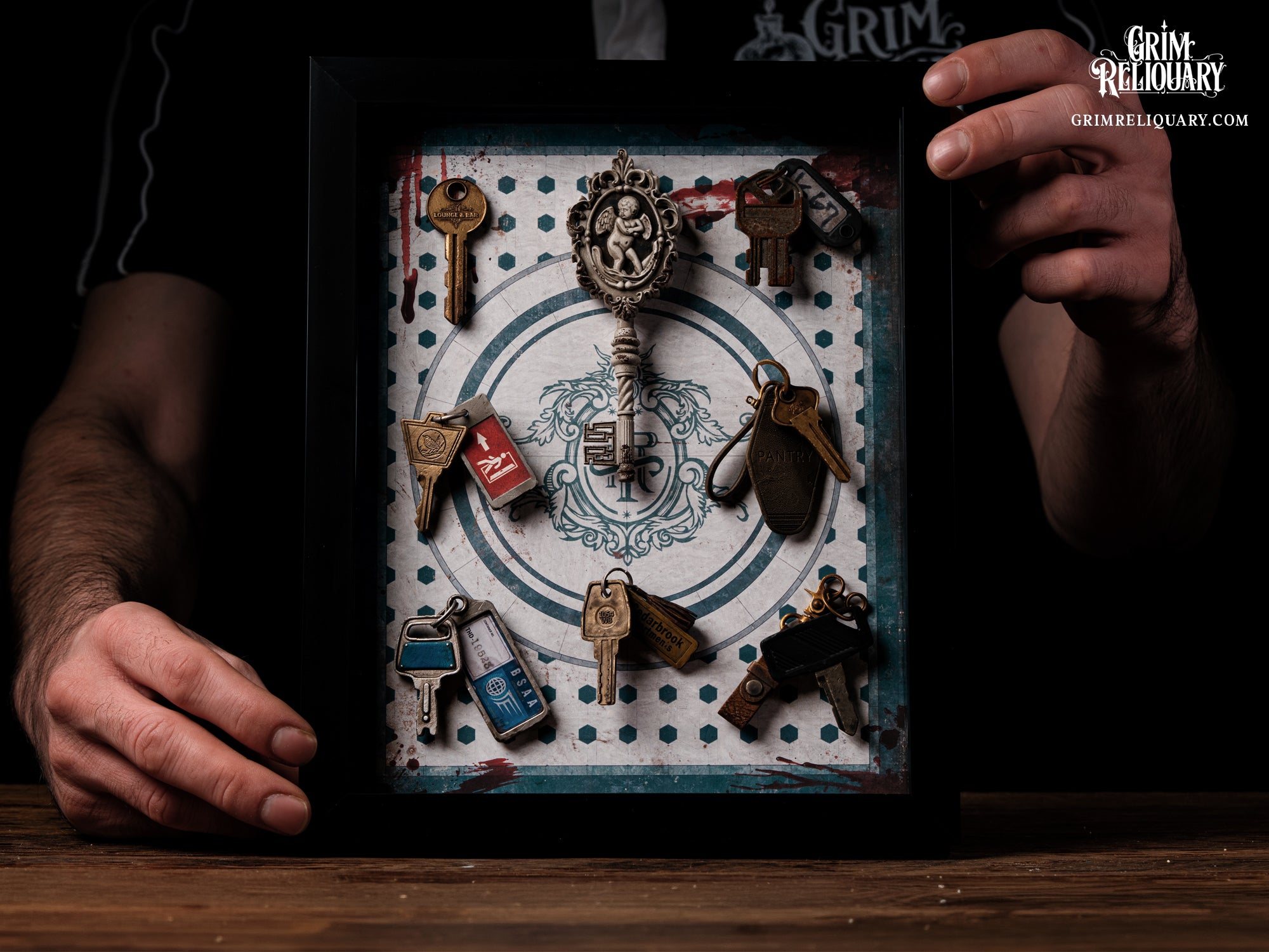 Requiem Key Collection Framed Display