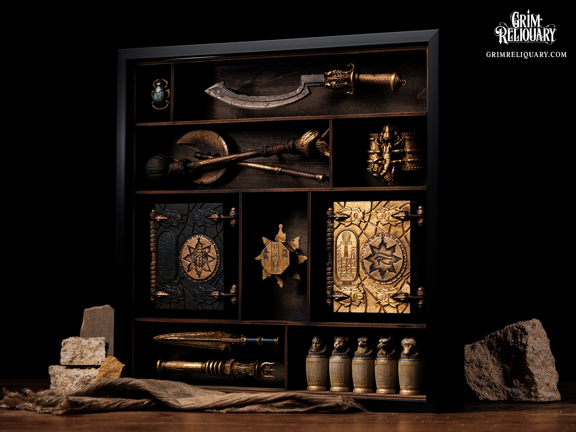 Mummy Collection Framed Display