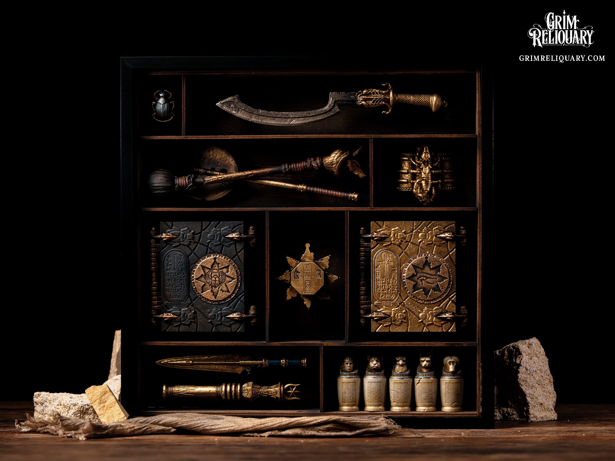 Mummy Collection Framed Display