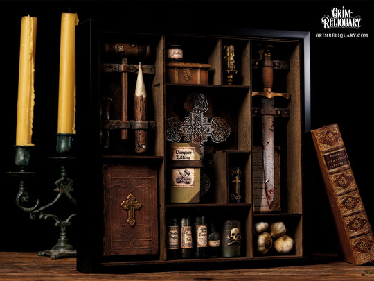 Vampire Hunter Kit Framed Display