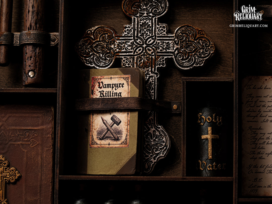 Vampire Hunter Kit Framed Display