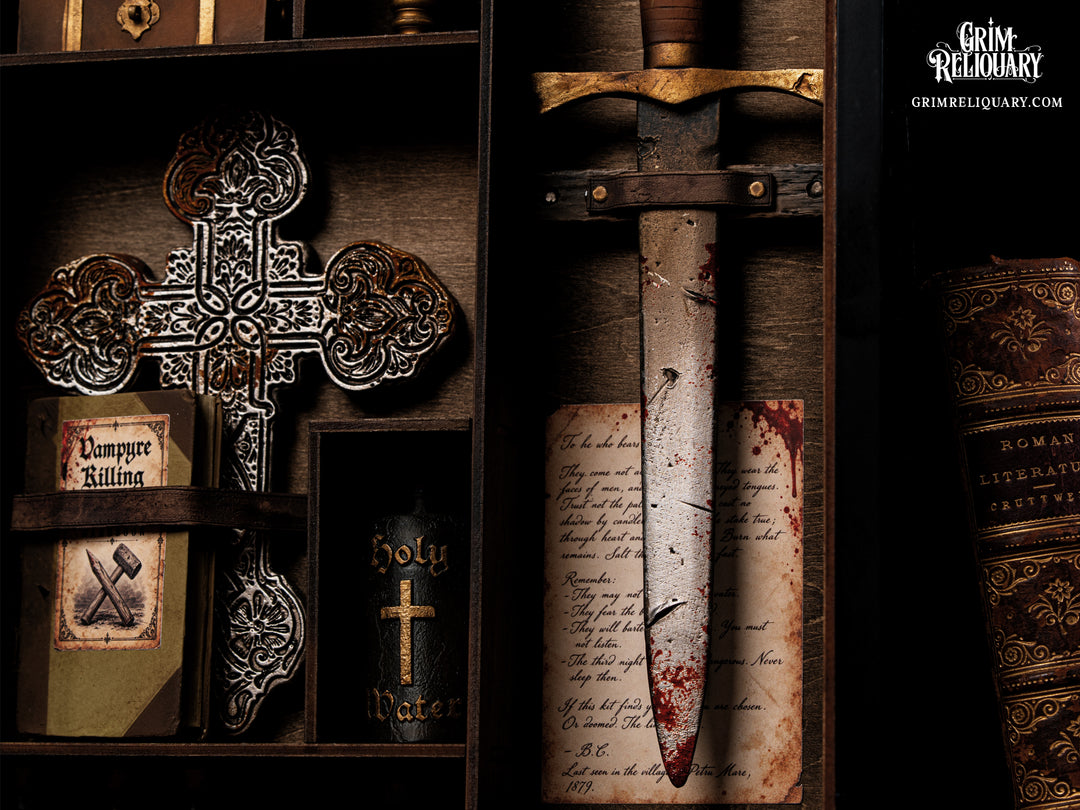 Vampire Hunter Kit Framed Display