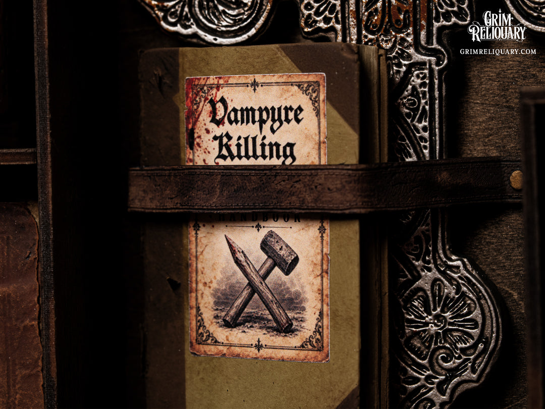 Vampire Hunter Kit Framed Display