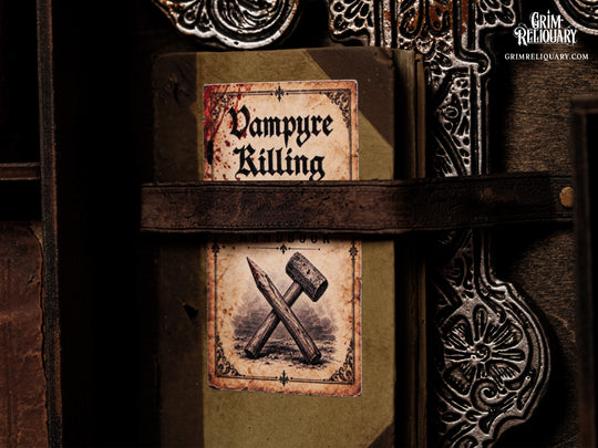 Vampire Hunter Kit Framed Display