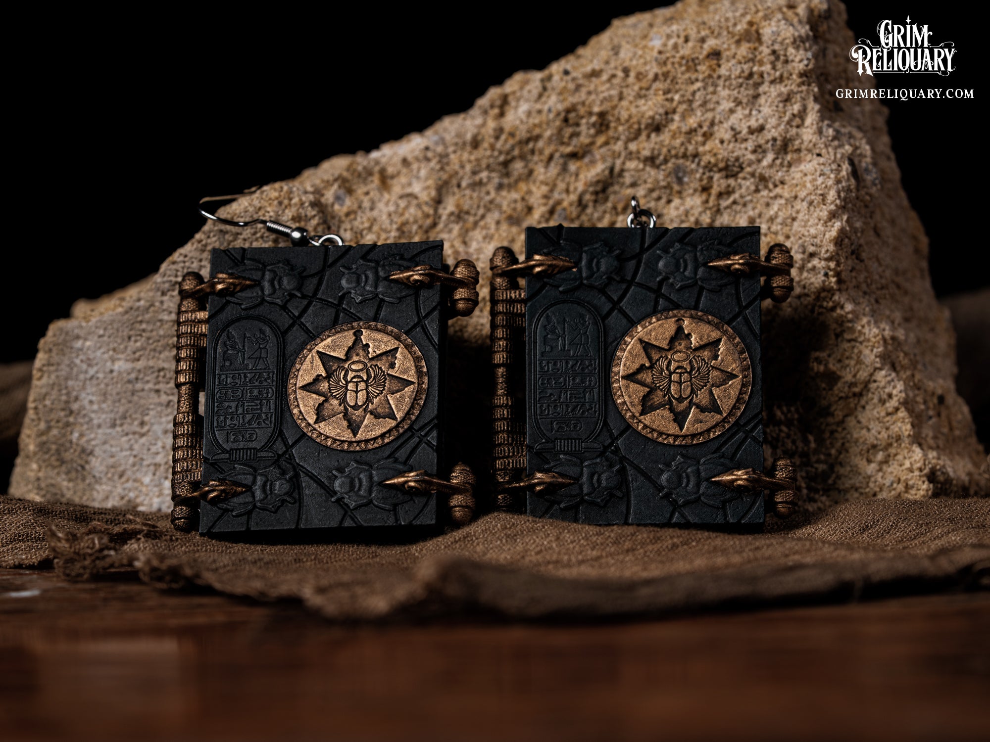 Book of the Dead Earrings
