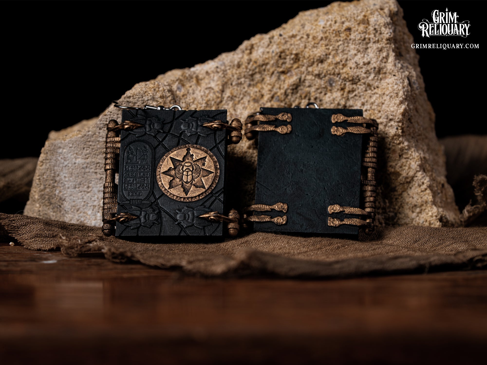 Book of the Dead Earrings