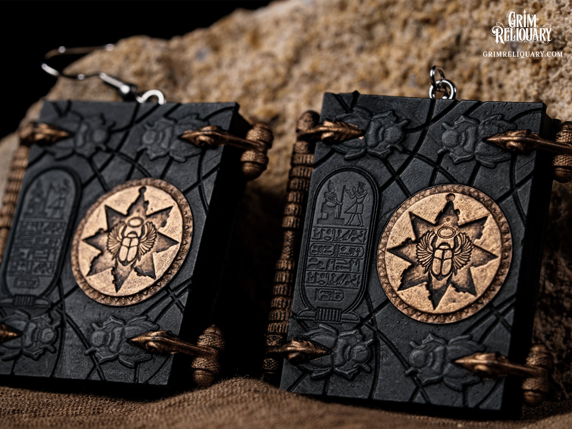 Book of the Dead Earrings