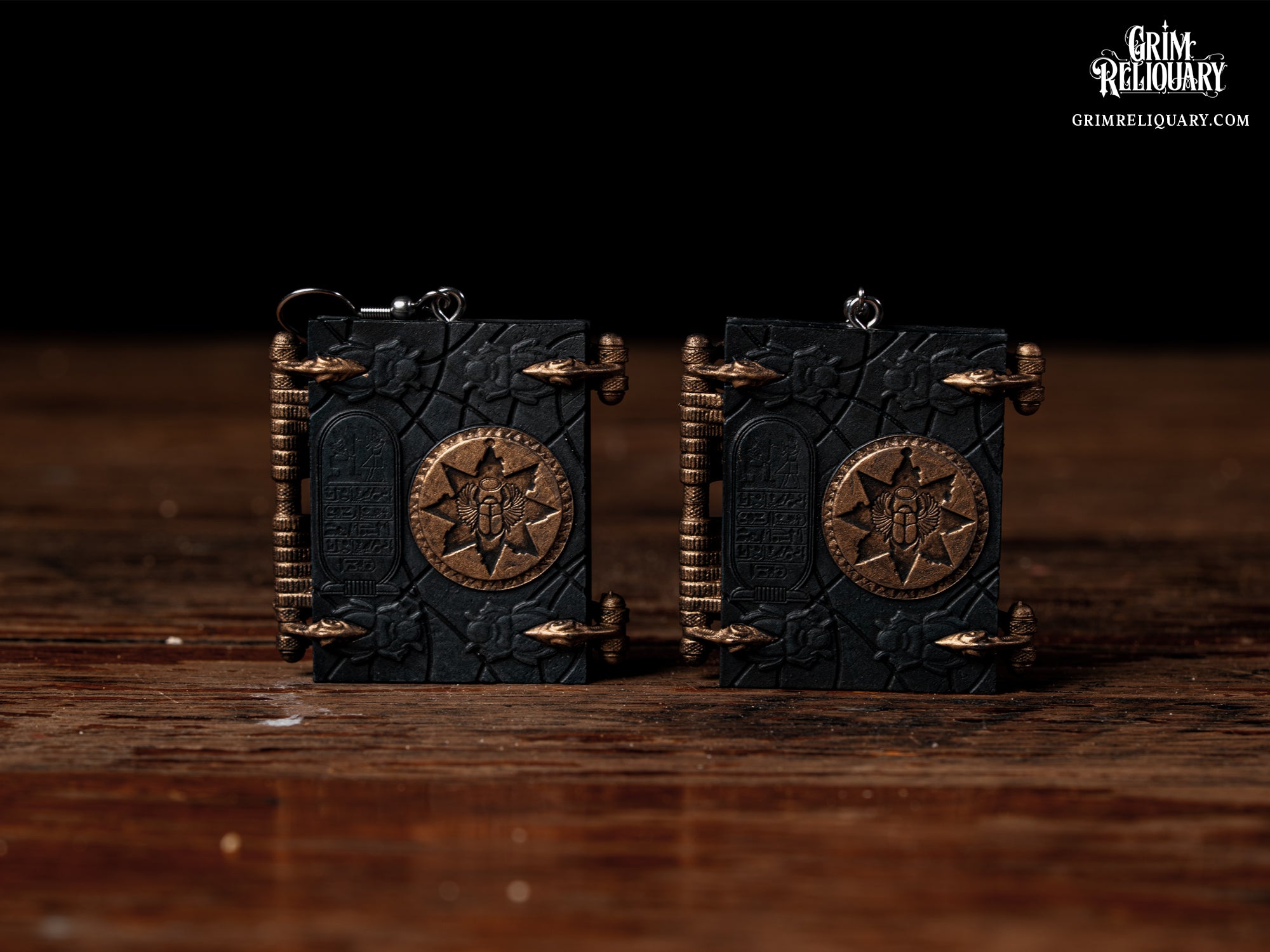 Book of the Dead Earrings
