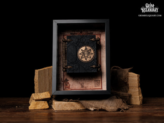 Book of the Dead Framed Display