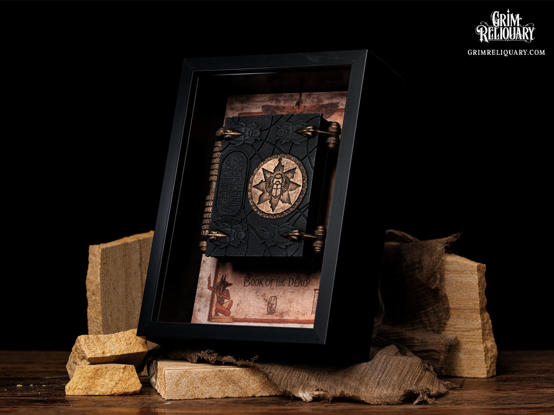 Book of the Dead Framed Display