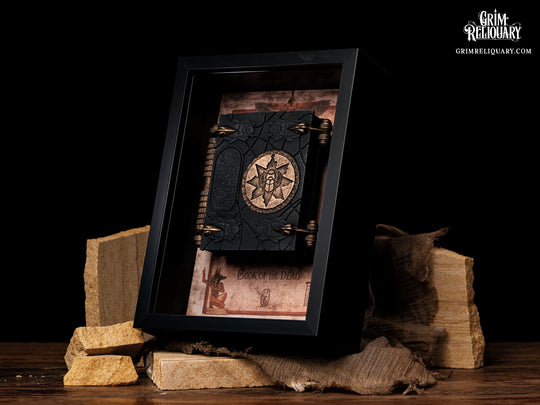 Book of the Dead Framed Display