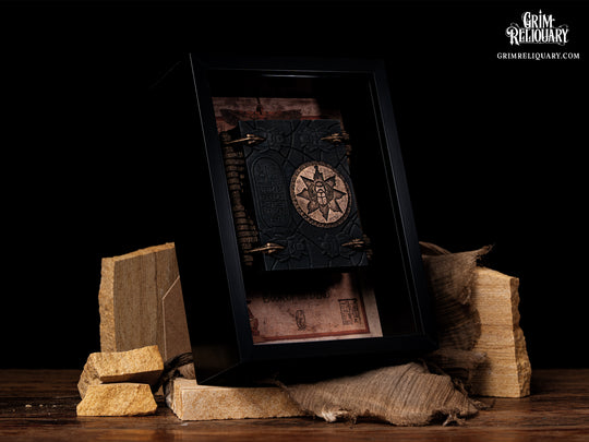 Book of the Dead Framed Display