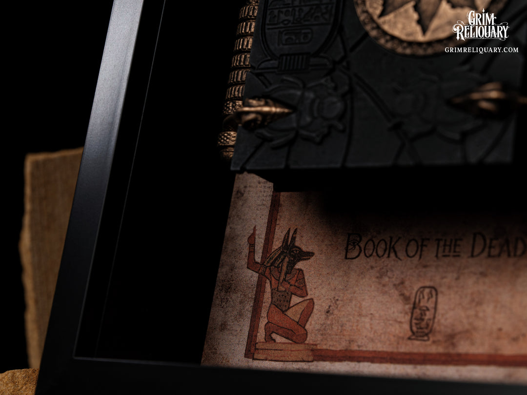 Book of the Dead Framed Display