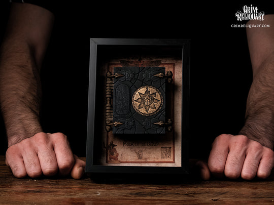 Book of the Dead Framed Display