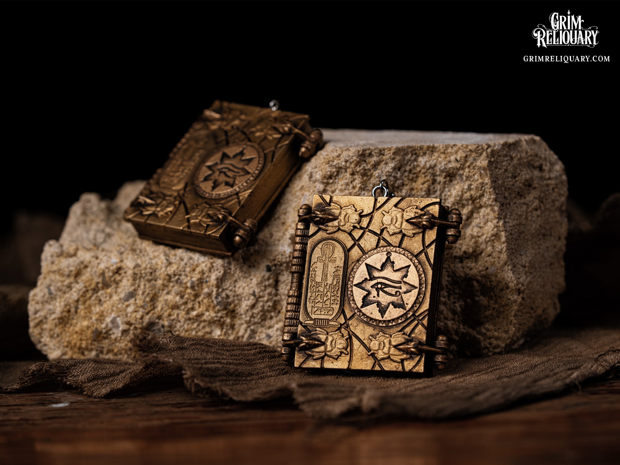 Book of Amun-Ra Earrings