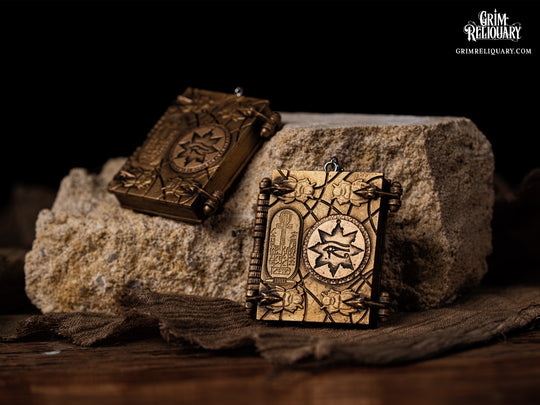 Book of Amun-Ra Earrings