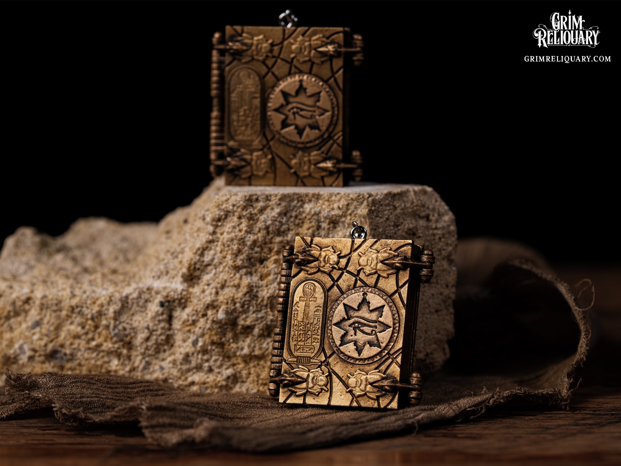 Book of Amun-Ra Earrings